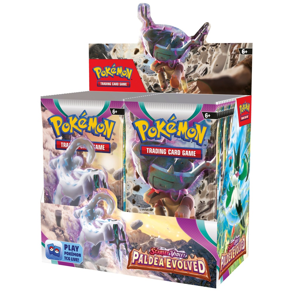 Pokémon-Sammelkartenspiel Scarlet & Violet Paldea Evolved Booster