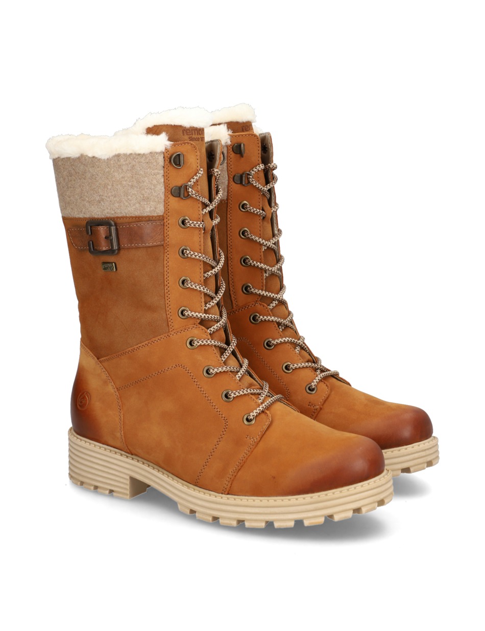 Lederkombination Stiefel