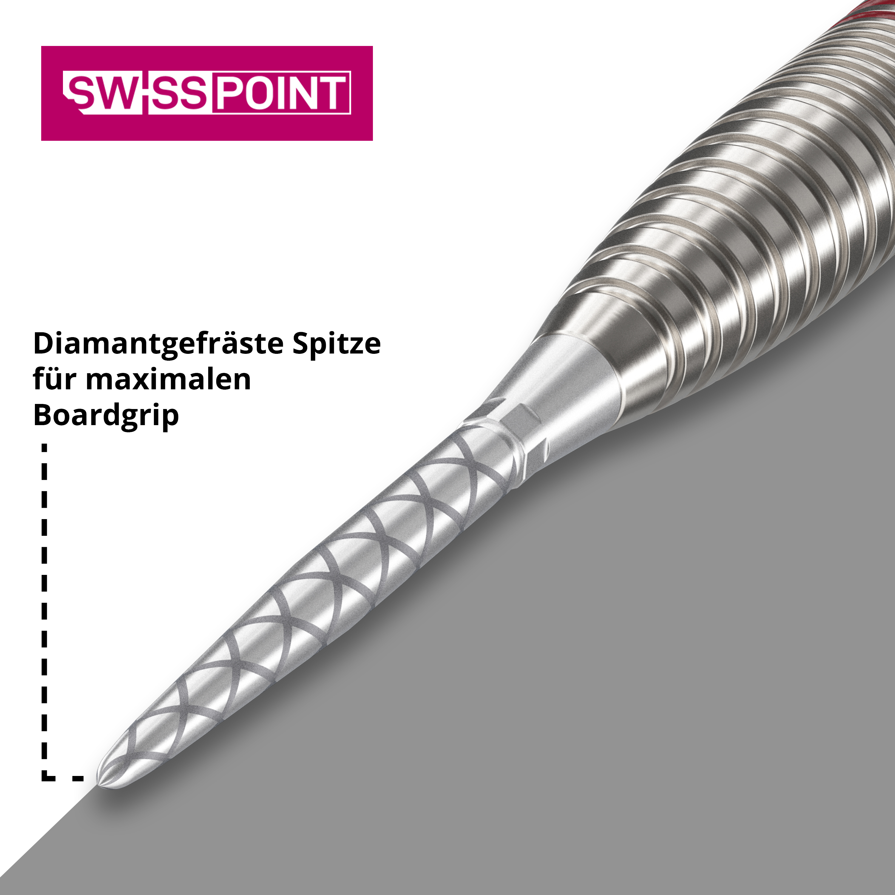 Target - Swiss Point Storm Diamond - Silber