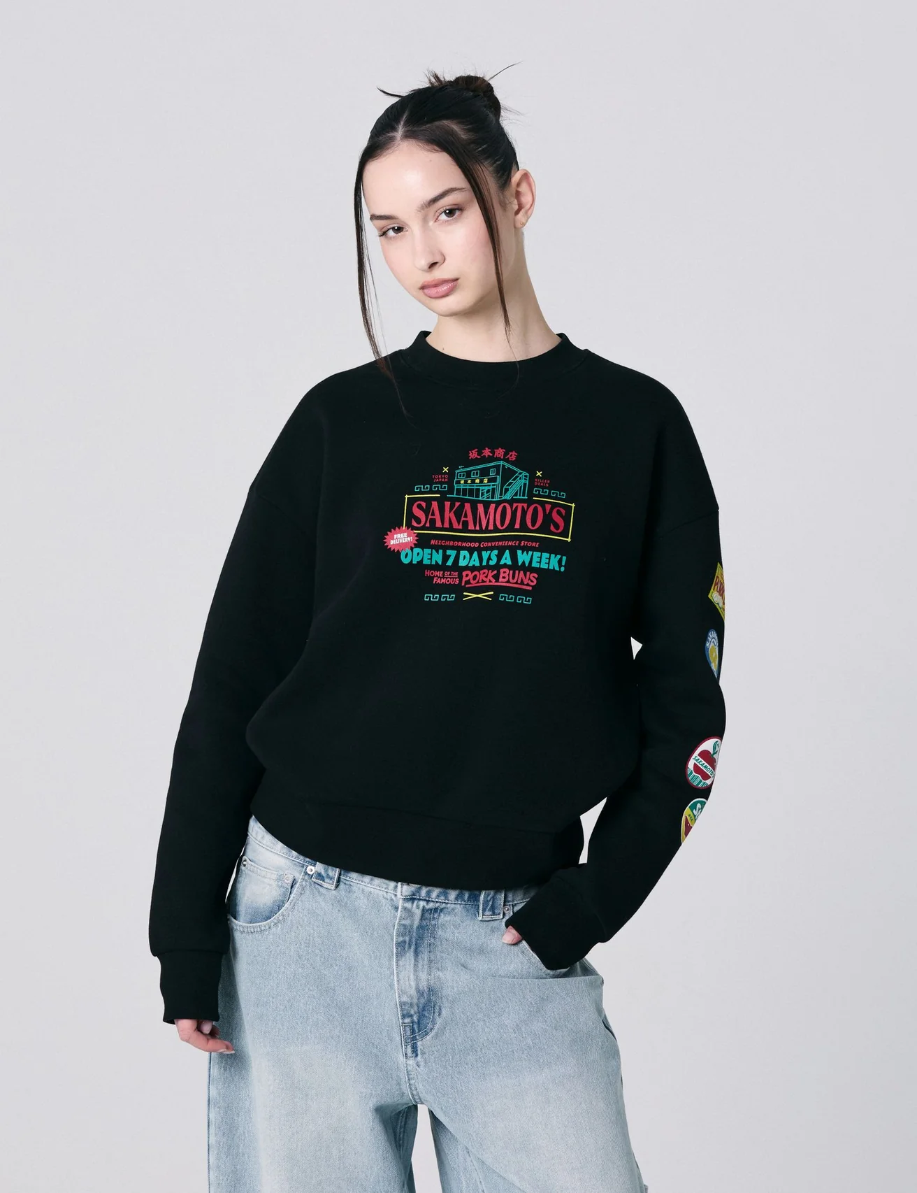 Sweat Sakamoto x Jennyfer noir