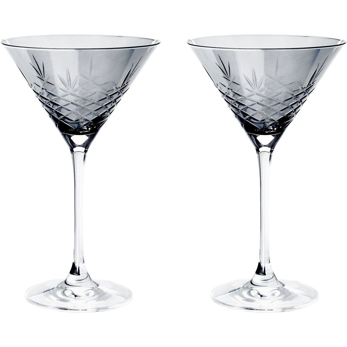 Crispy Cocktail Glass 2 stk, Dark