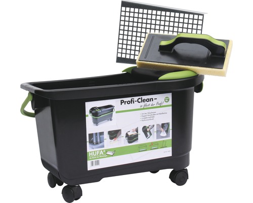 ProfiClean tegelwasset Hufa Special 9449 inclusief wasemmer, tegelwasbord en vloerzeef