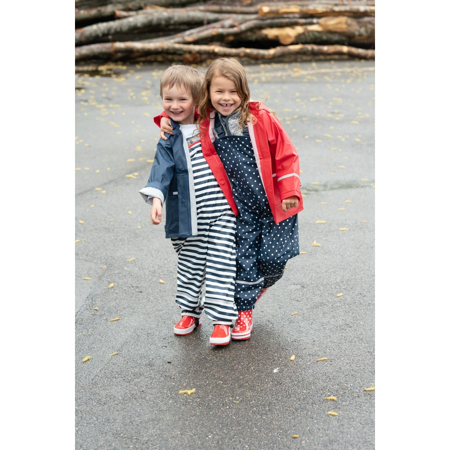 Playshoes Gummistiefel Punkte rot