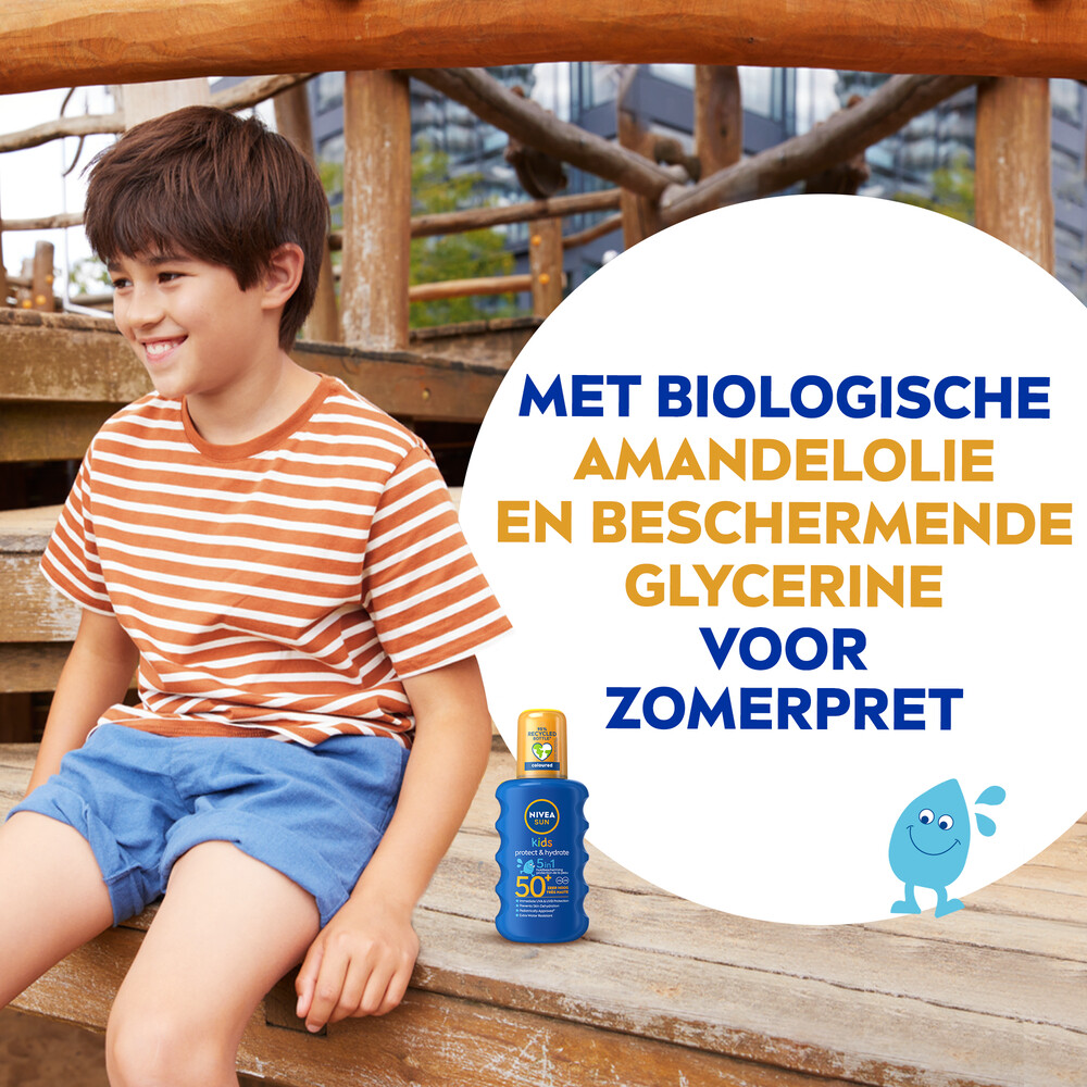 Nivea Sun Zonnespray Kids Protect & Play SPF 50+200 ml