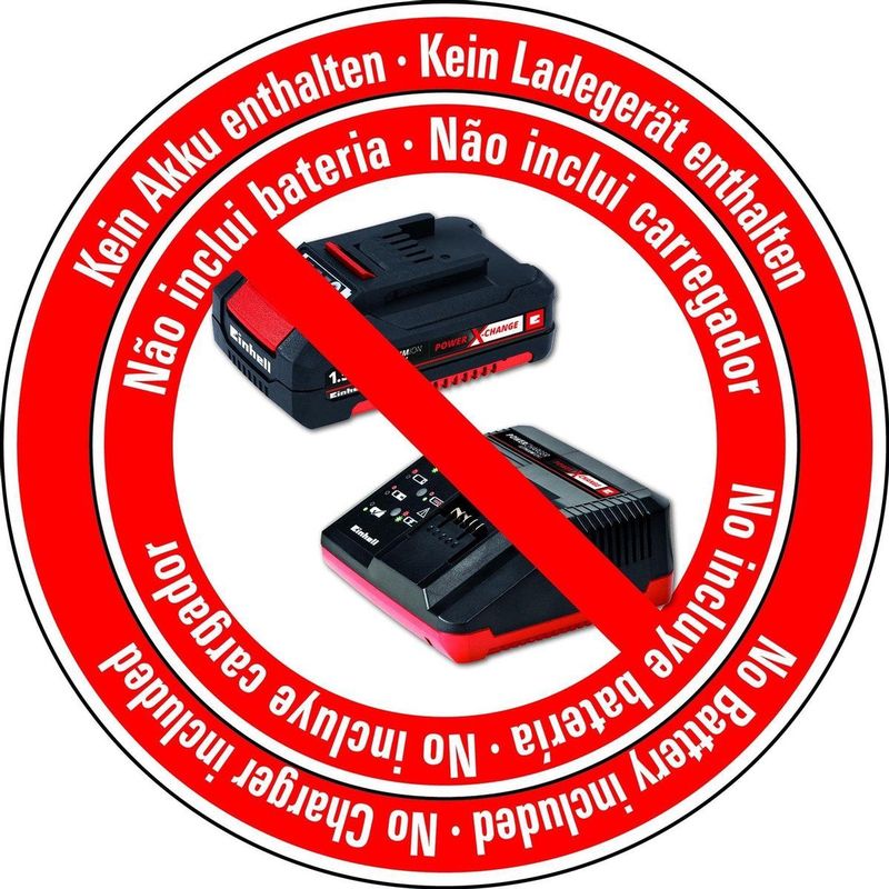 Einhell - Accu Kooimesmaaier - 18 V - 38 cm - Power X-Change - Geschikt voor 400 m²
