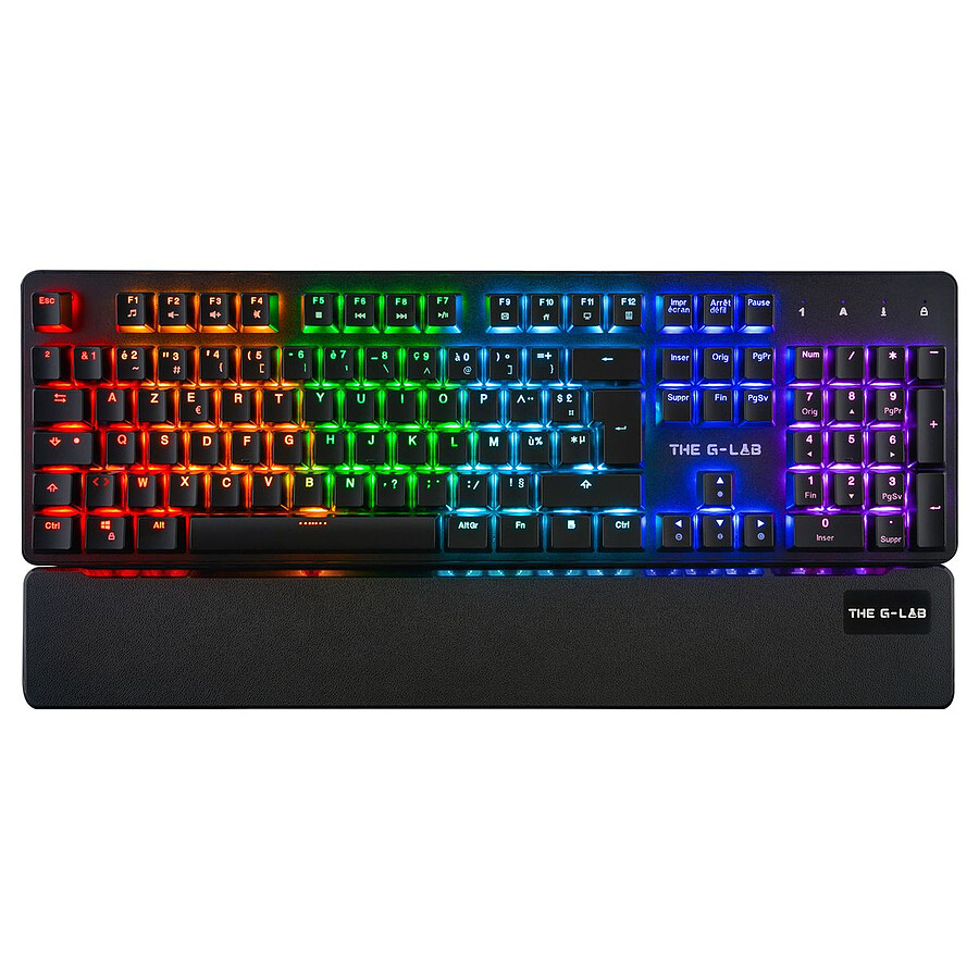 The G-Lab Keyz Rubidium - Outemu Red - Noir