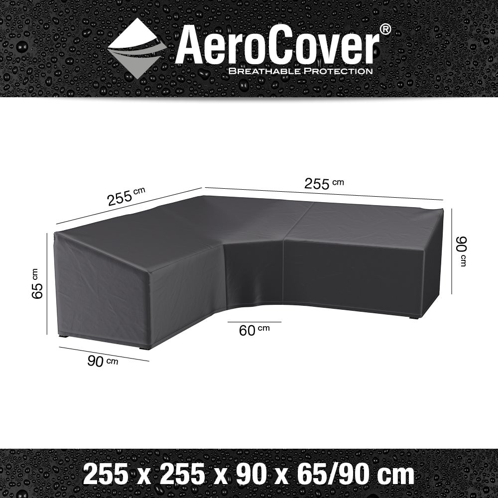 Aerocover loungesethoes 255 x 255 B 90 H 65/90 cm