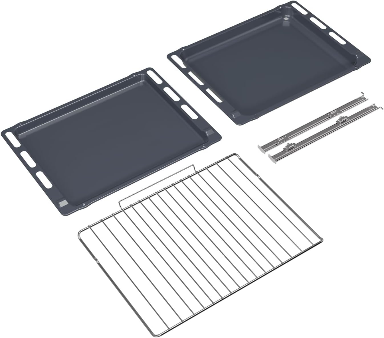 Privileg PBA2S85HU1I Einbau-Backofen, Heissluft,11 Funktionen/Hydrolyse & Dampf/Multi-Level-Kochen/Pizzafunktion / 1-fach Teilauszug/Schwarzglas