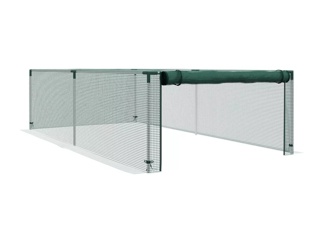 Serre de jardin serre à tomates filet protection porte HDPE vert
