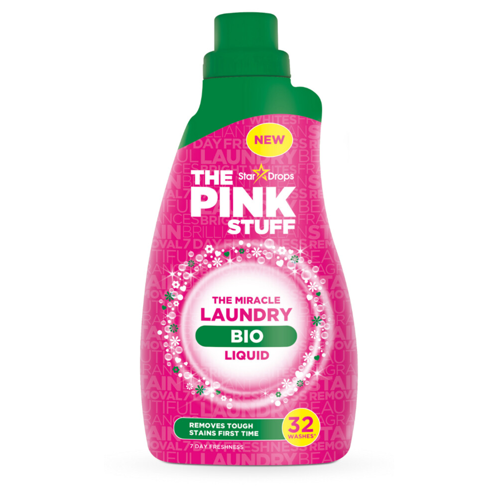 The Pink Stuff The Miracle Wasgel Bio 32 Wasbeurten960 ml