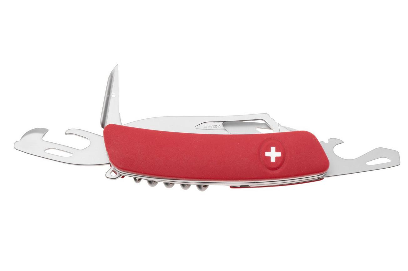 Swiza SH05 R AM, KSH.0056.1900, Red Helvetix, Zwitsers zakmes, 7 tools
