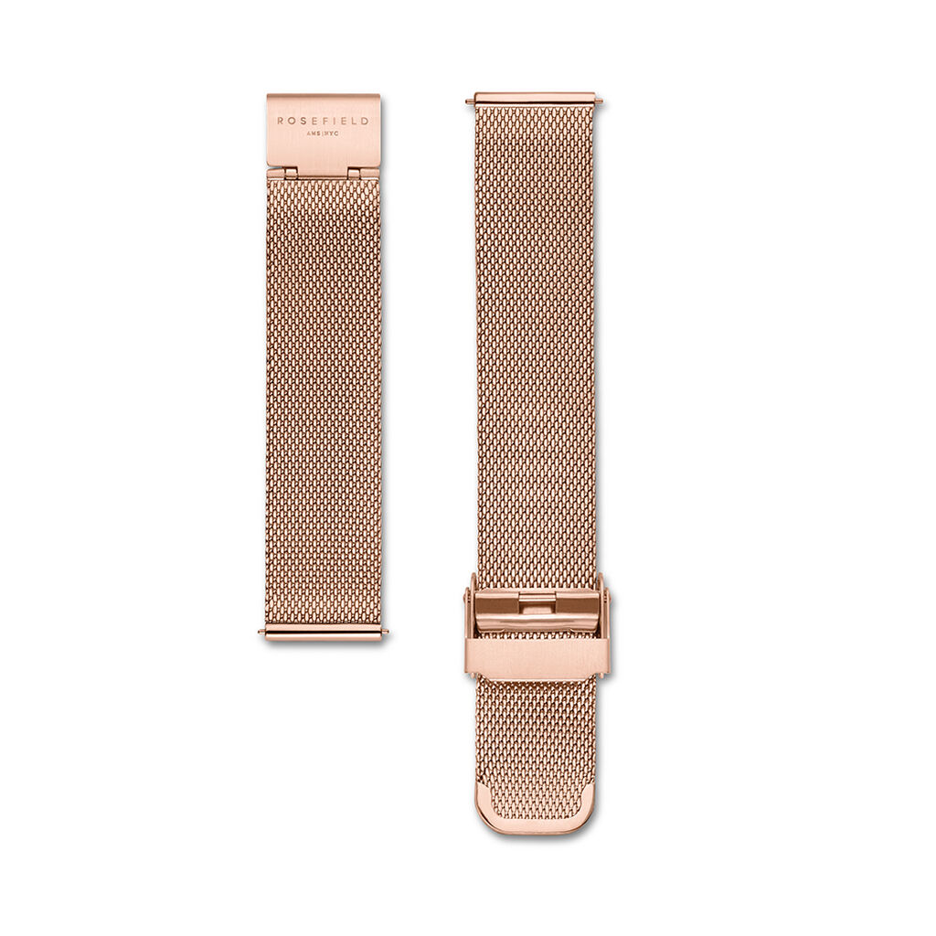 Montre Rosefield The Boxy Blanc