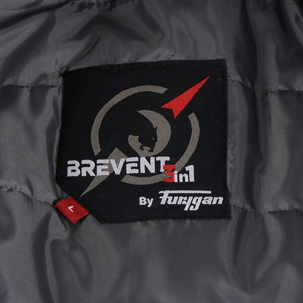 Furygan - Veste Brevent 3 en 1 Noir / Gris