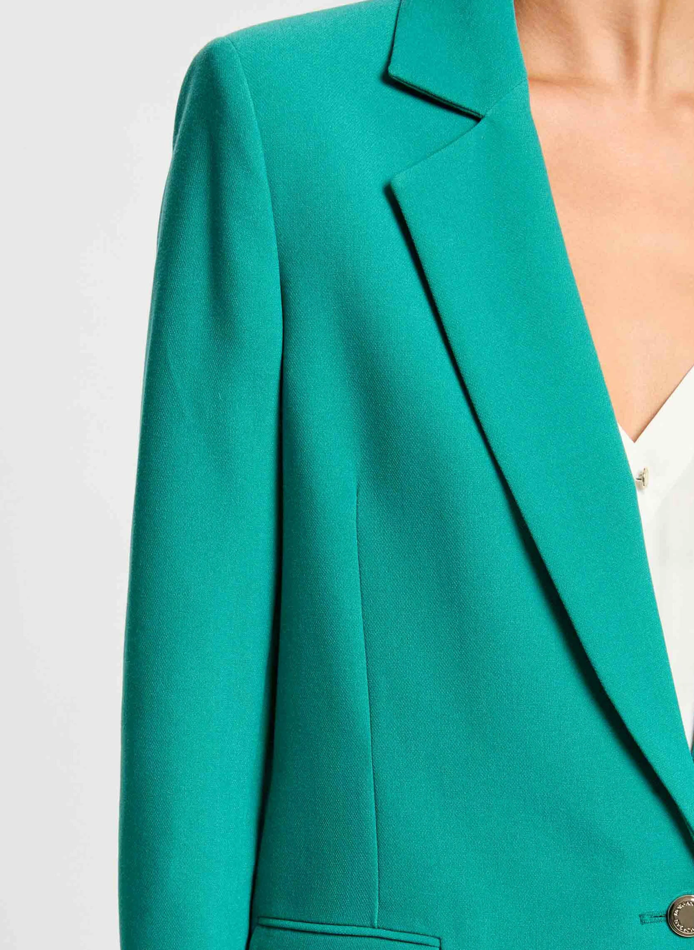 VIANO.F - Veste de tailleur droite | Vert
