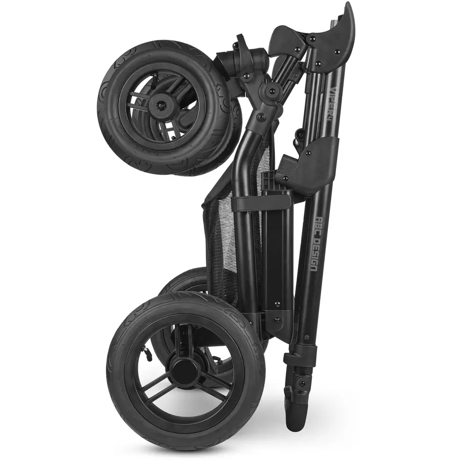 ABC DESIGN Kombikinderwagen 2-in-1 Viper 4 Black Black