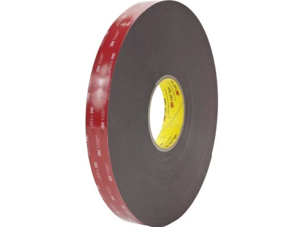 3M 7100211840, Sort, Fastgørelse, Akryl, Keramik, Metal, Træ, Grov, 33 m