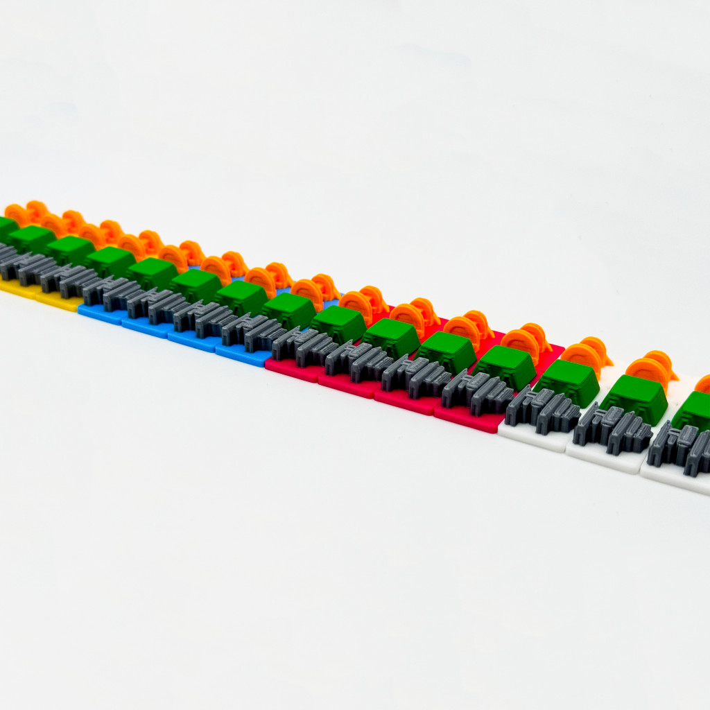 Évacuation – Ensemble d'usines 3D (48 pièces)
