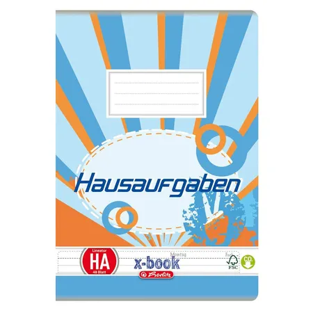 Herlitz Hausaufgabenheft A5 FSC-Mix 48 Blatt