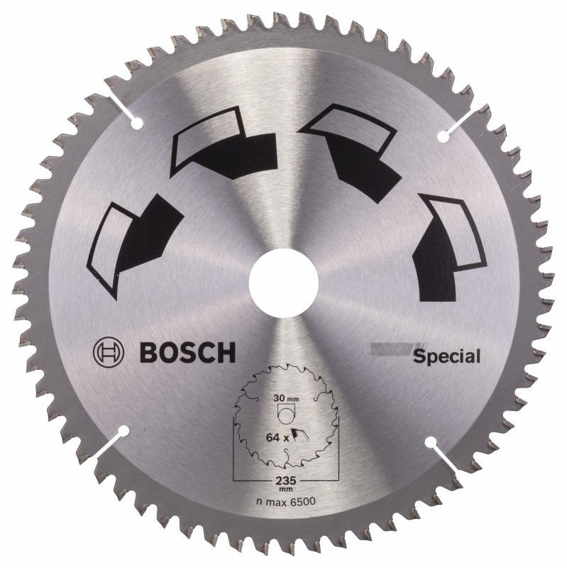 Bosch 2609256895 CIRKELZBL SPECIAL 235X2X30/T64