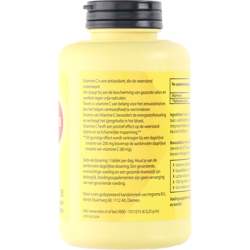 Roter Vitamine C 1000mg kauwtablet citroen