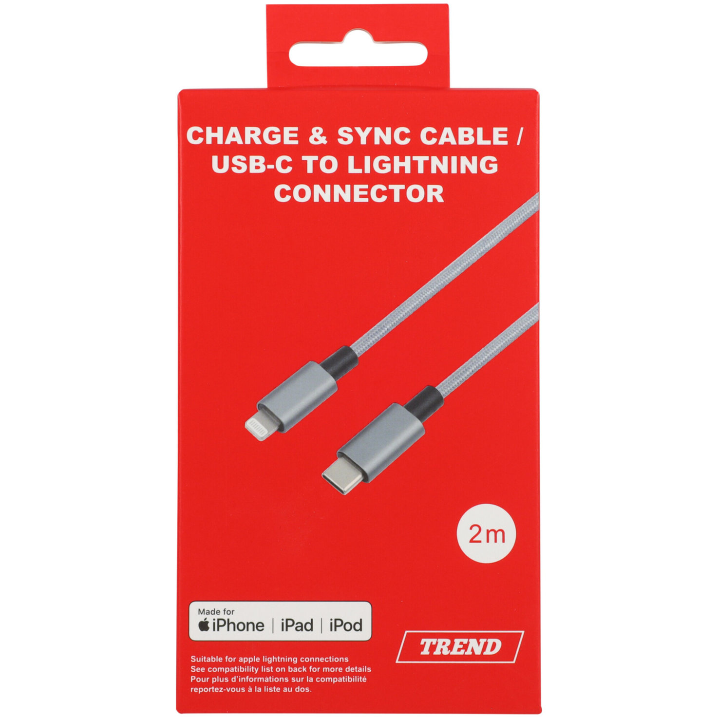 Trend Ladekabel USB-C zu Lightning