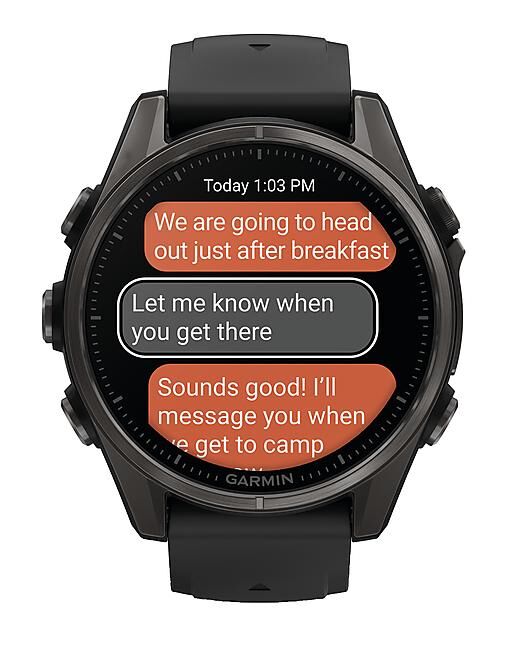 GARMIN - MONTRE GPS FENIX 8 - 43 mm SAPPHIRE AMOLED