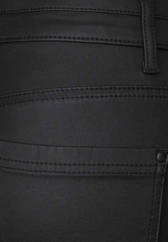 Casual Fit Coating Hose - Black
