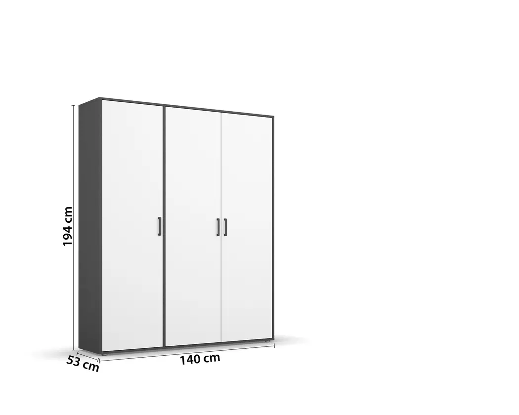 Kleiderschrank Voyager 140 x 194 cm