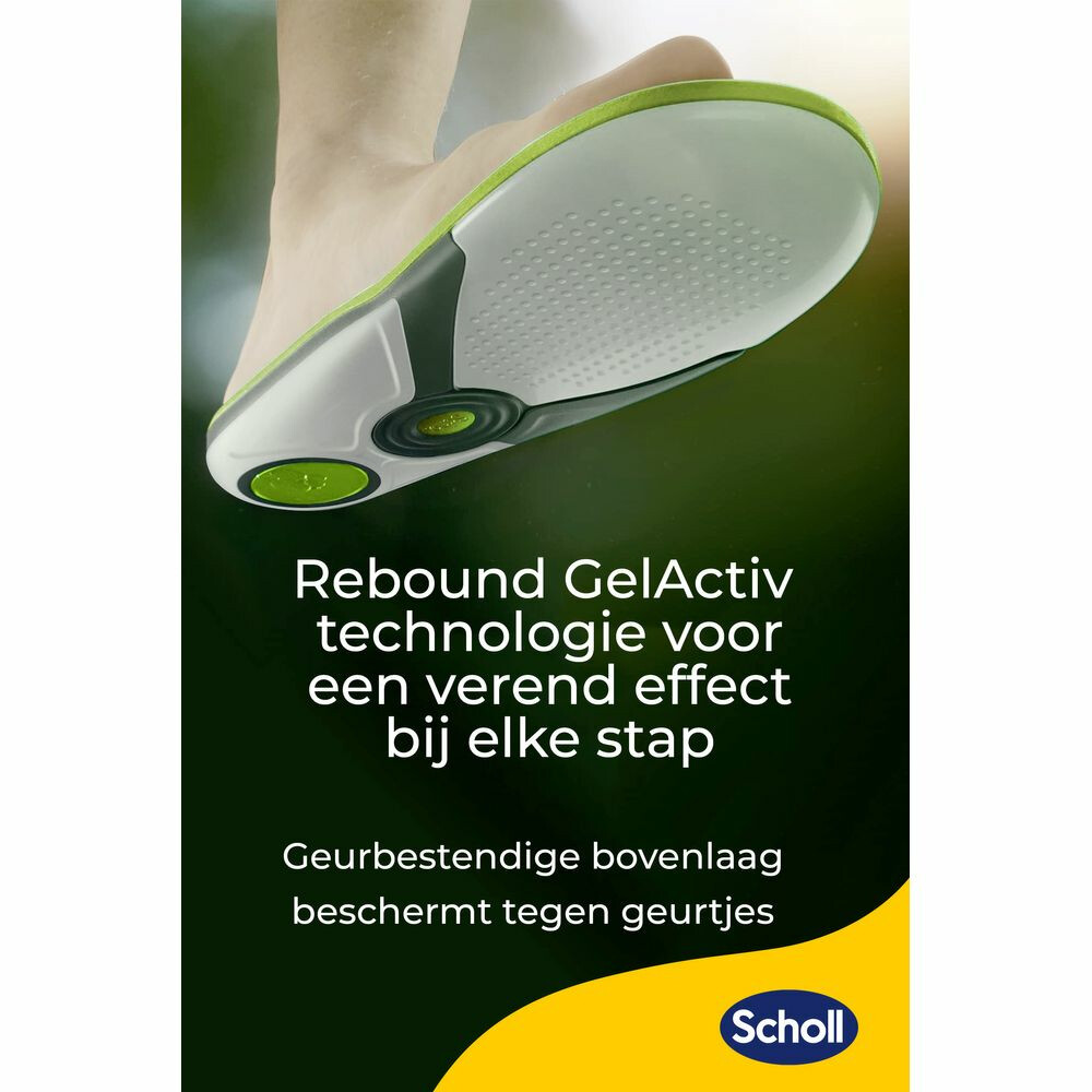 Scholl LiquiFlex Inlegzolen Dagelijks Small (Maat 35,5 - 40,5)1 paar
