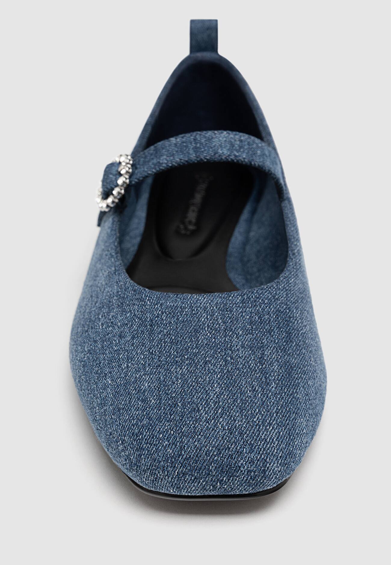 sapatilhas de balé de jeans