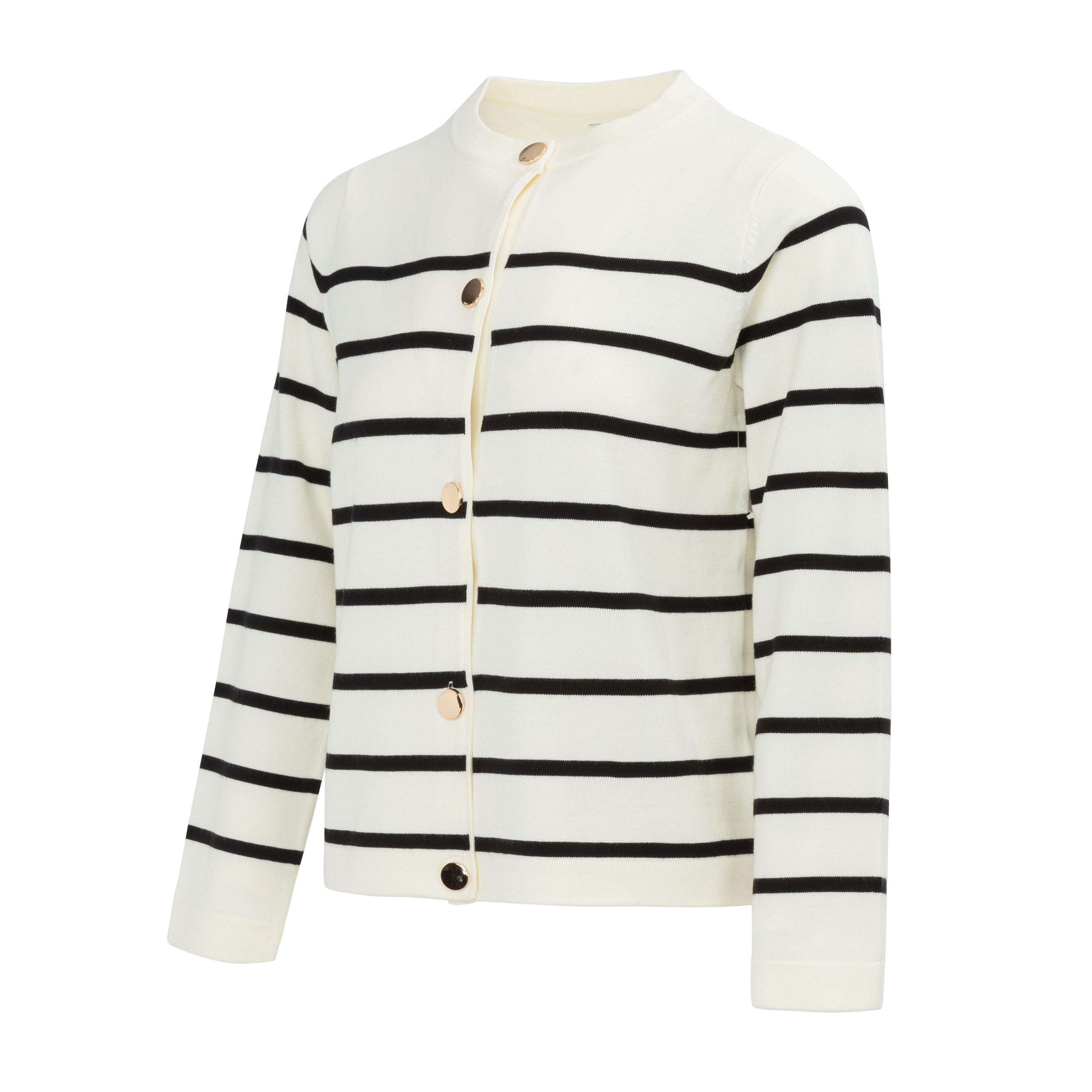 Be You Women Stripe Cardigan