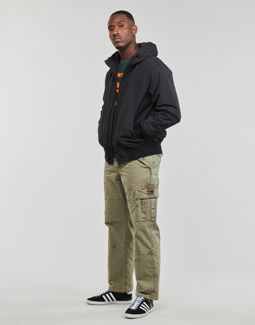 Superdry - SURPLUS NYLON HOODED BOMBER - Noir