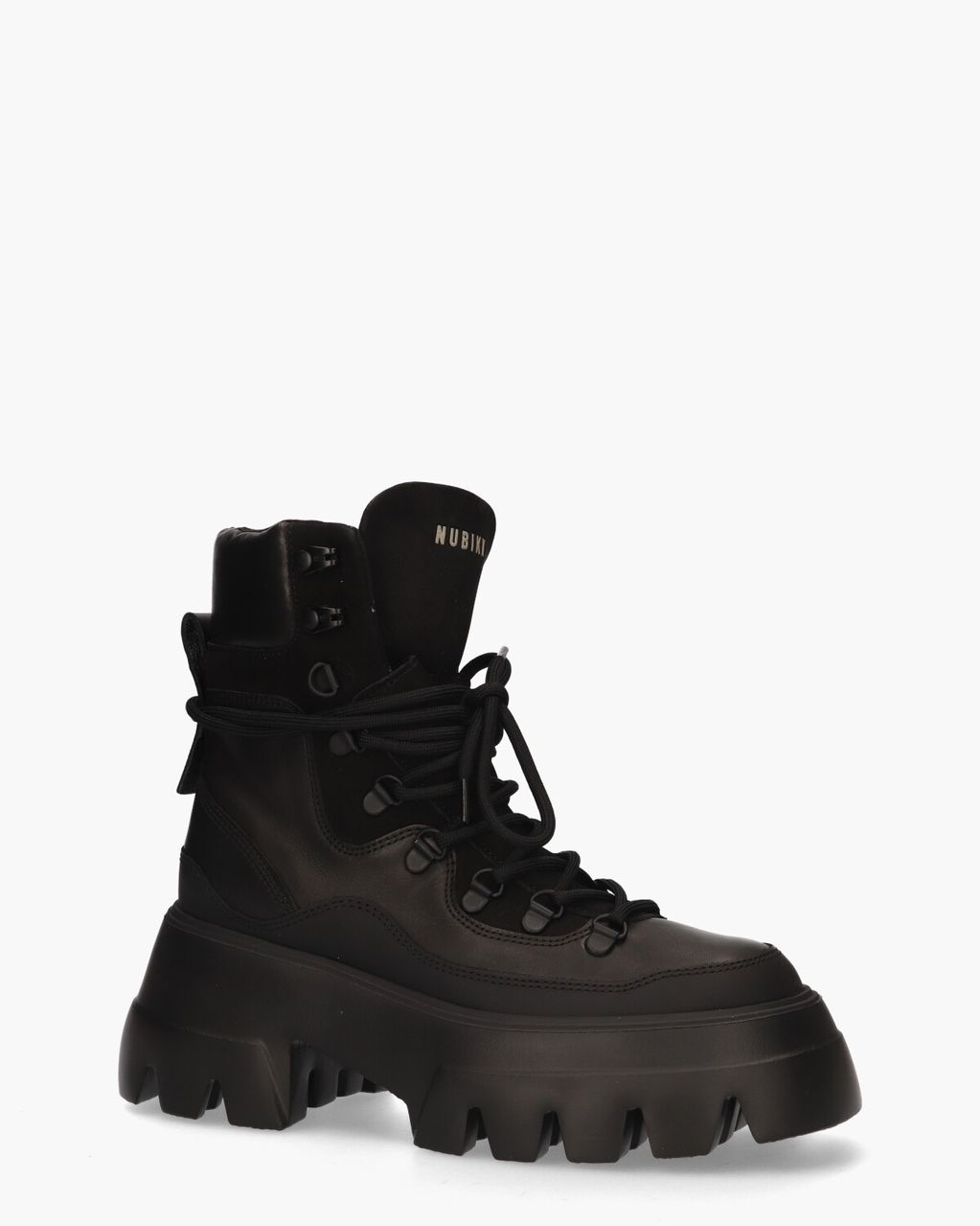 Nubikk Flore Montagne Zwart Dames Veterboots