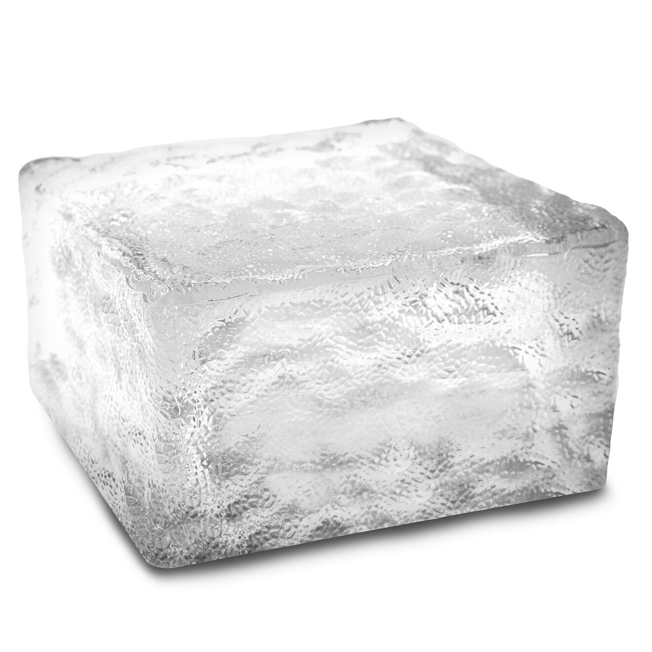 Pratik Garden 6 Pavés solaires LED transparents - 10x10x5 cm