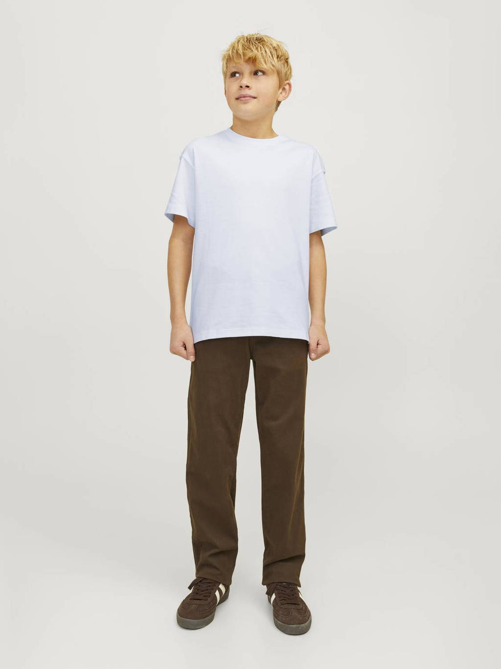 JACK & JONES T-shirt JJEURBAN EDGE wit