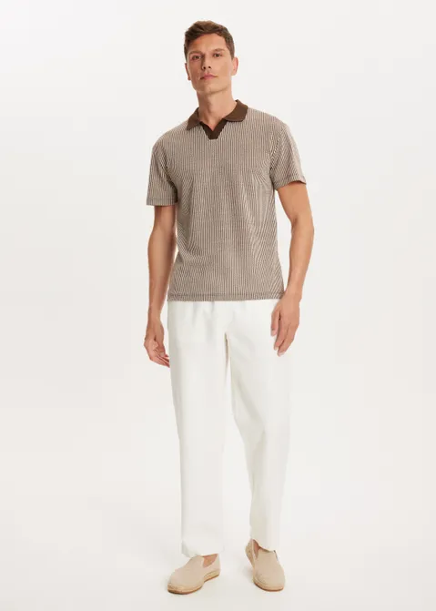 Straight broek off-white (WIT.O)