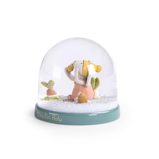 Trois petits lapins Boule à neige   de               Moulin Roty