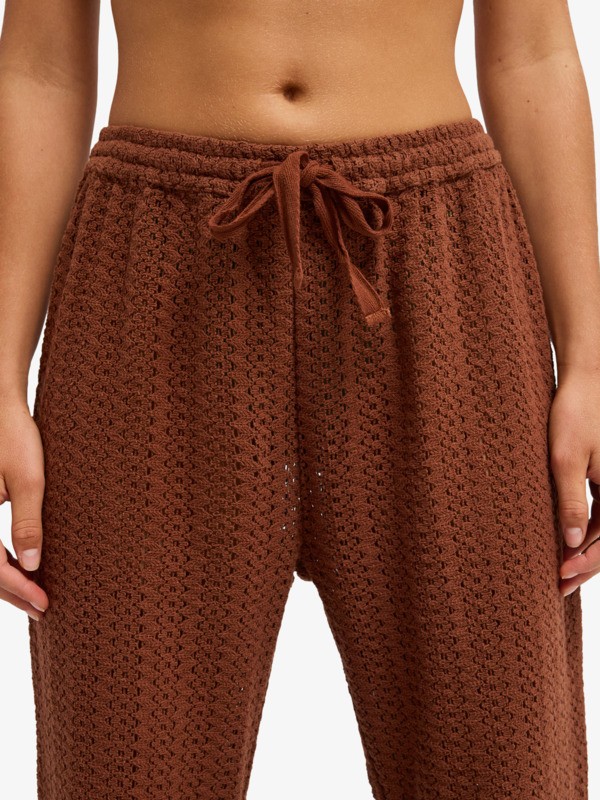 Mood Moving Pantalon léger Marron Femme