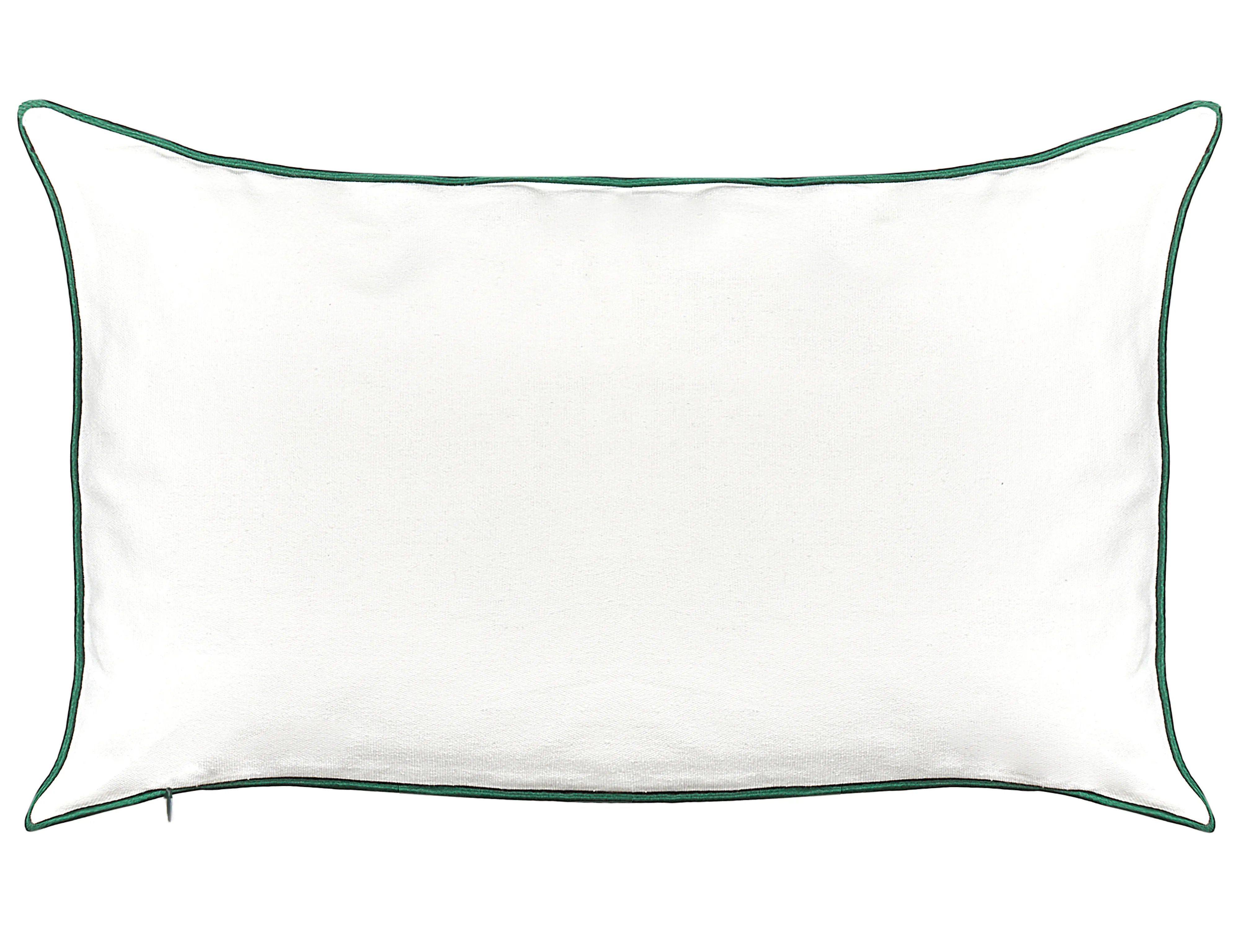 Set van 2 sierkussens JOYCANDY Katoen 30 x 50 cm Wit kerstmotief