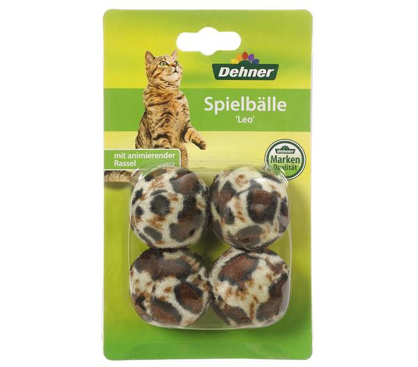 Dehner Lieblinge Spielbälle Leo, 4er-Set