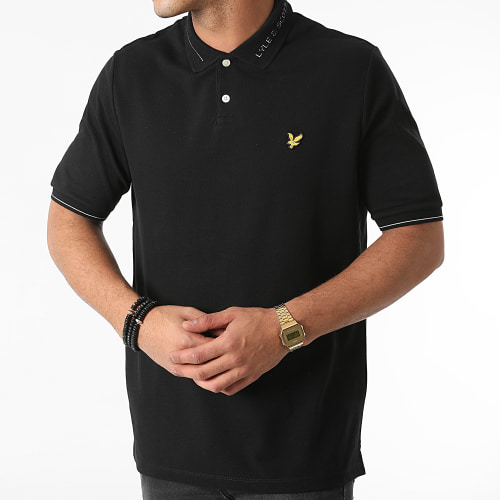 Polo Manches Courtes SP1357V Noir