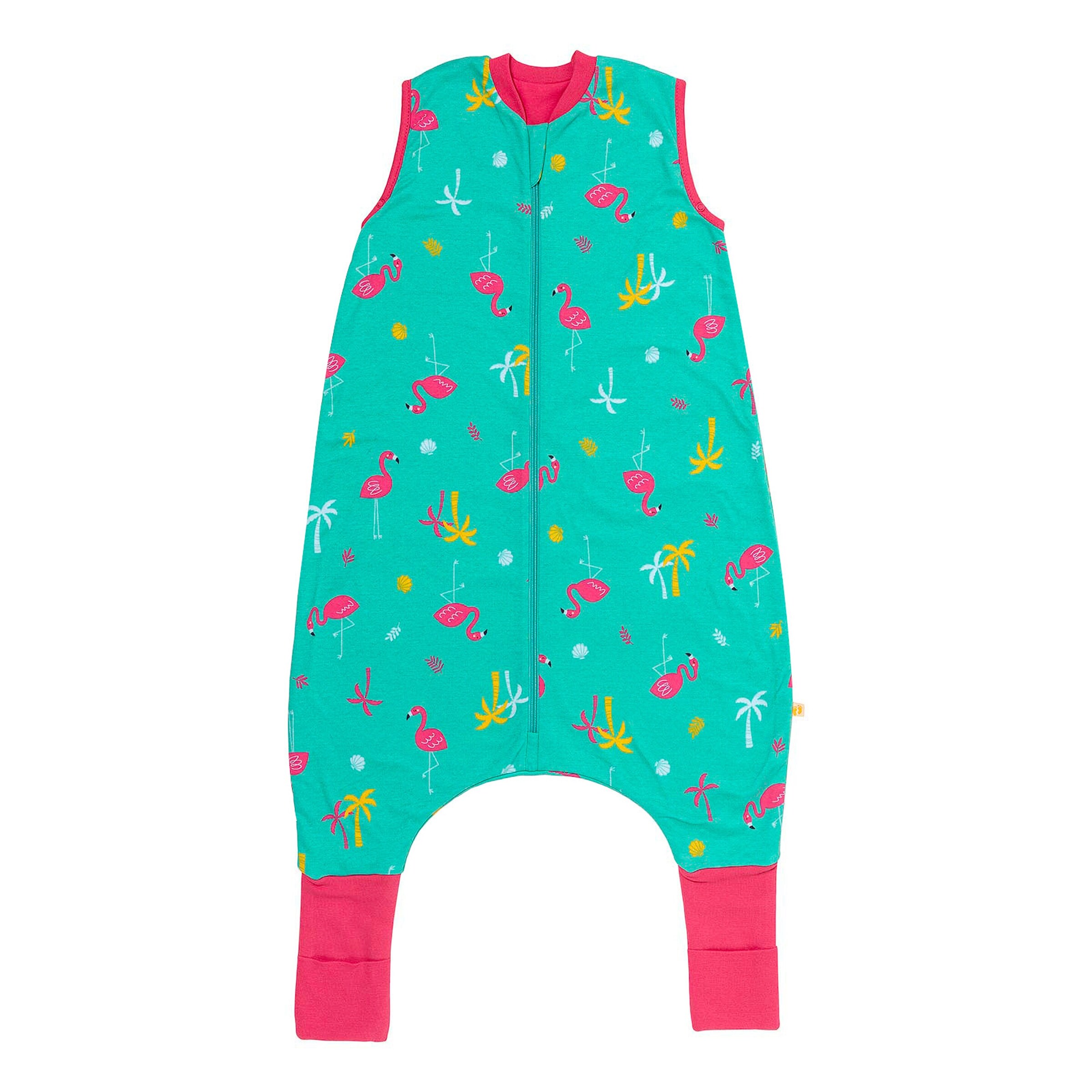 schlummersack Schlafsack mit Füßen 1.0 Tog Flamingo