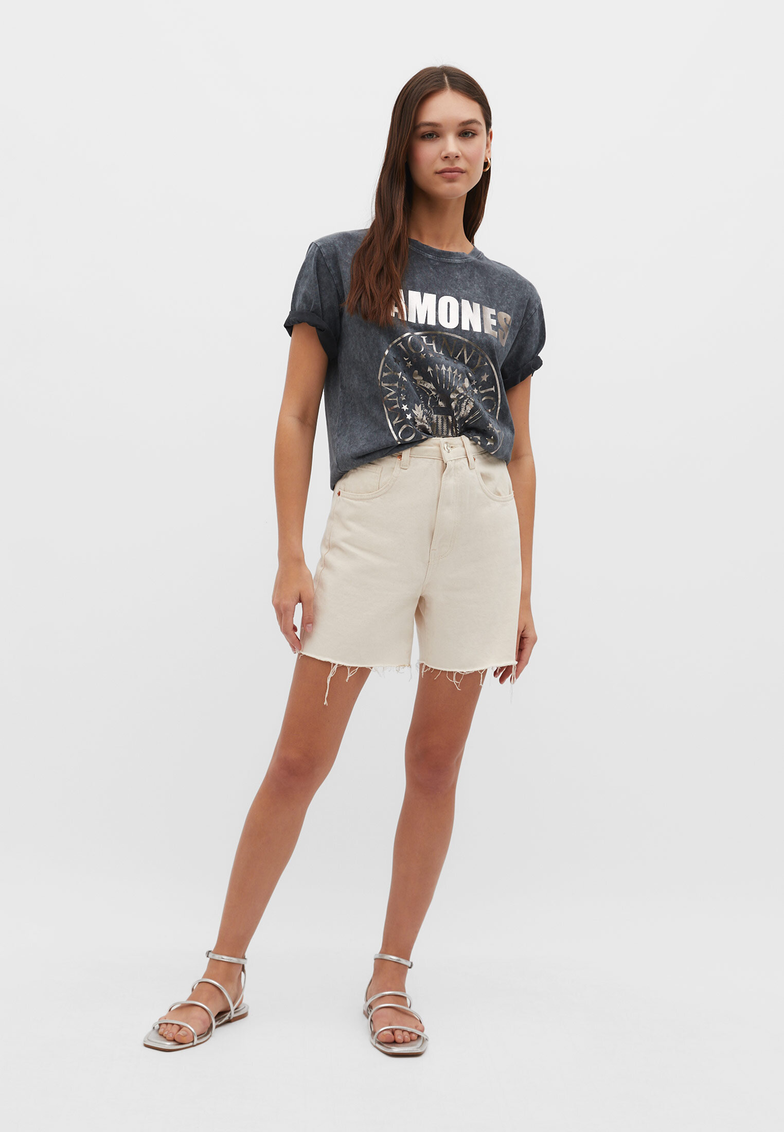 Camiseta brilhante dos Ramones