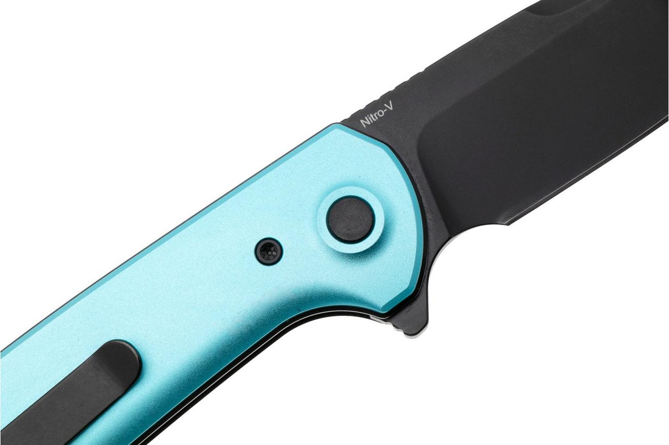 Reate PL-XF PVD Nitro-V, Blue Aluminium, zakmes