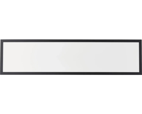 LED plafond opbouwpaneel 24W 2700 lm 4000K 5x100x25 cm zwart