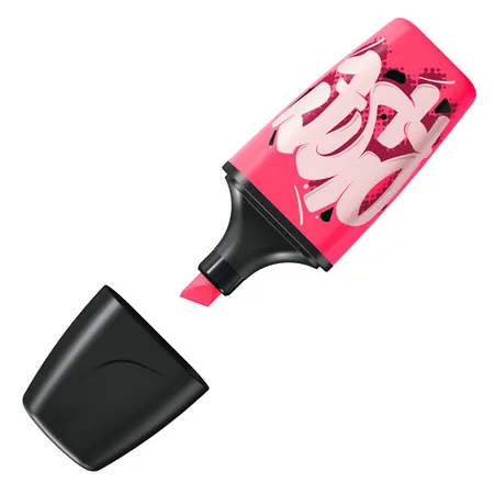Textmarker - STABILO BOSS MINI by Snooze One - Einzelstift - pink