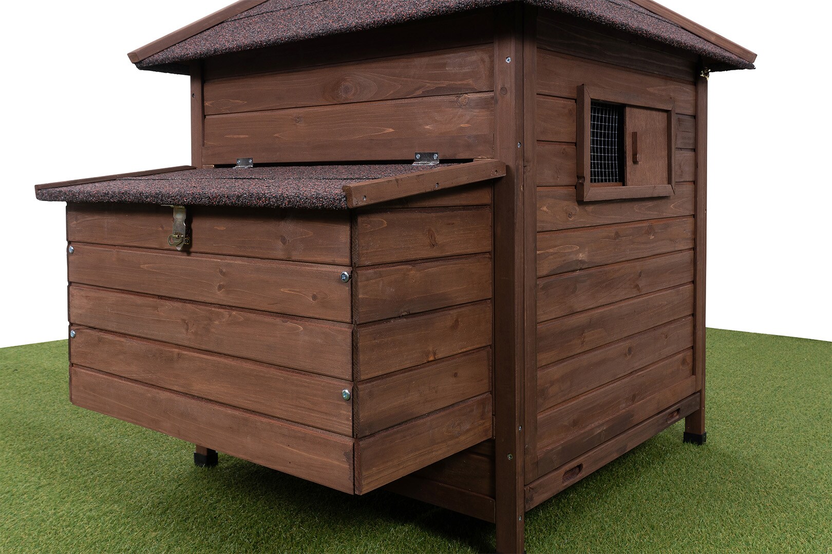 MyAnimal Hühnerstall für 3 Hühner MH-11 mit Nistkasten, Hühnerhaus schutzimprägniert, Dach abnehmbar