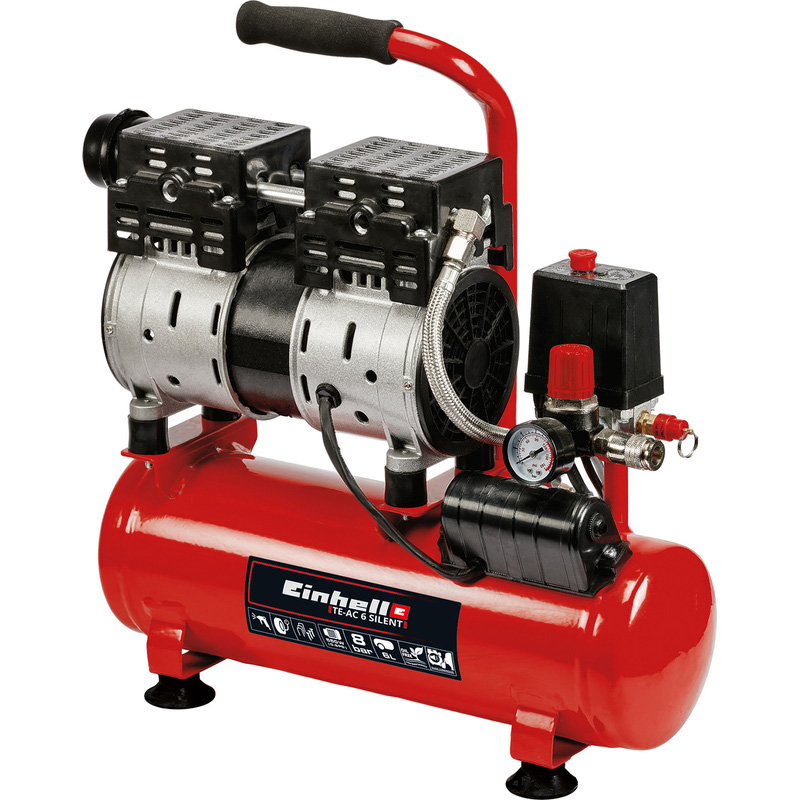 Einhell TE-AC 6 Silent Compressor 6L