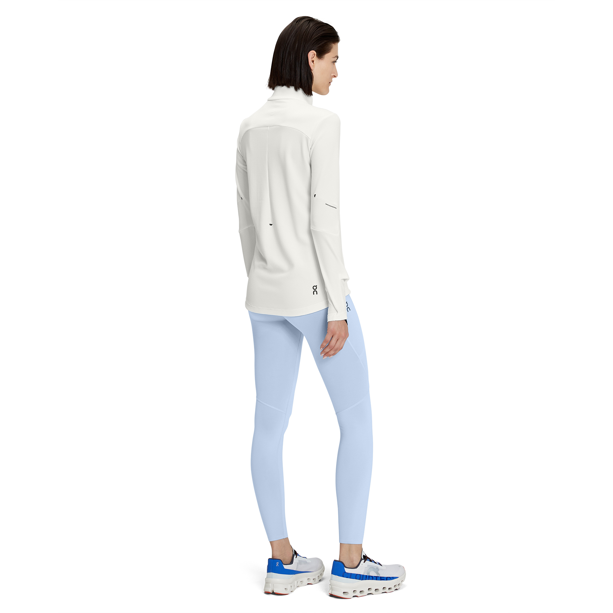 Climate Shirt Dame Undyed-White