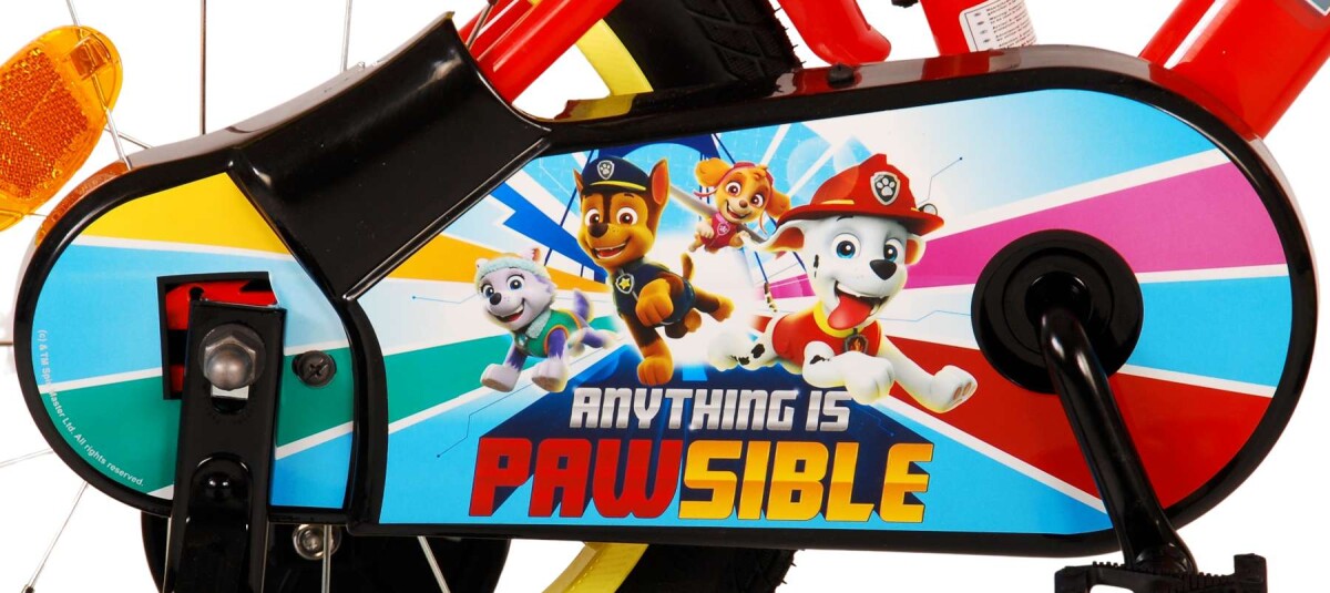 Paw Patrol - Børnecykel Med Støttehjul - 14